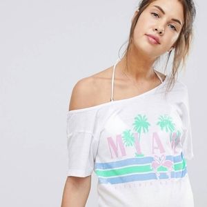 Asos miami coverall oversize tee